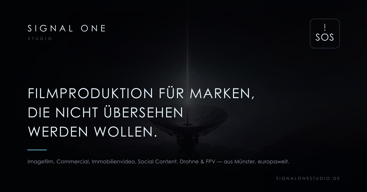 Bild von der Webseite von Signal One Studio